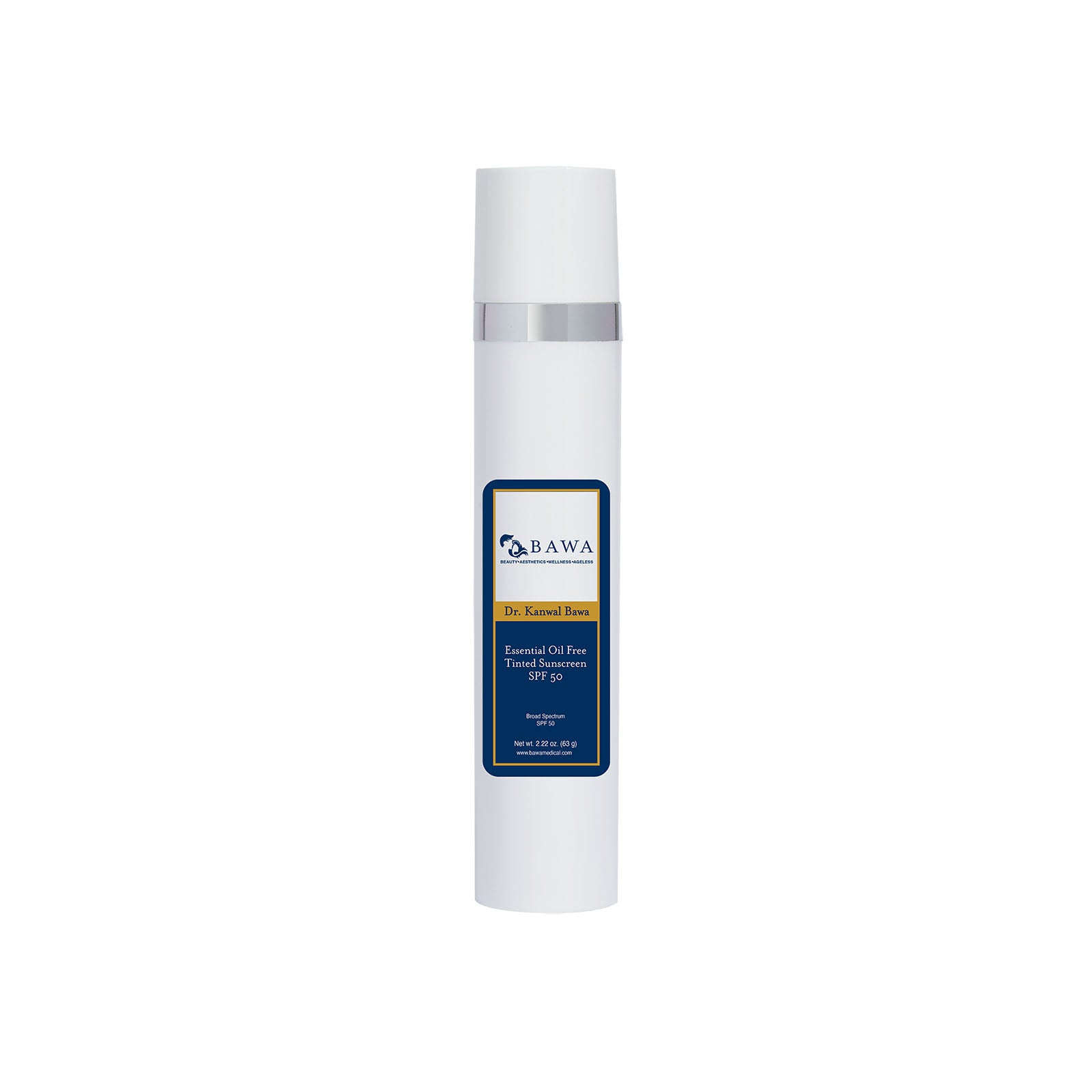 Essential Oil Free Tinted Sunscreen SPF 50