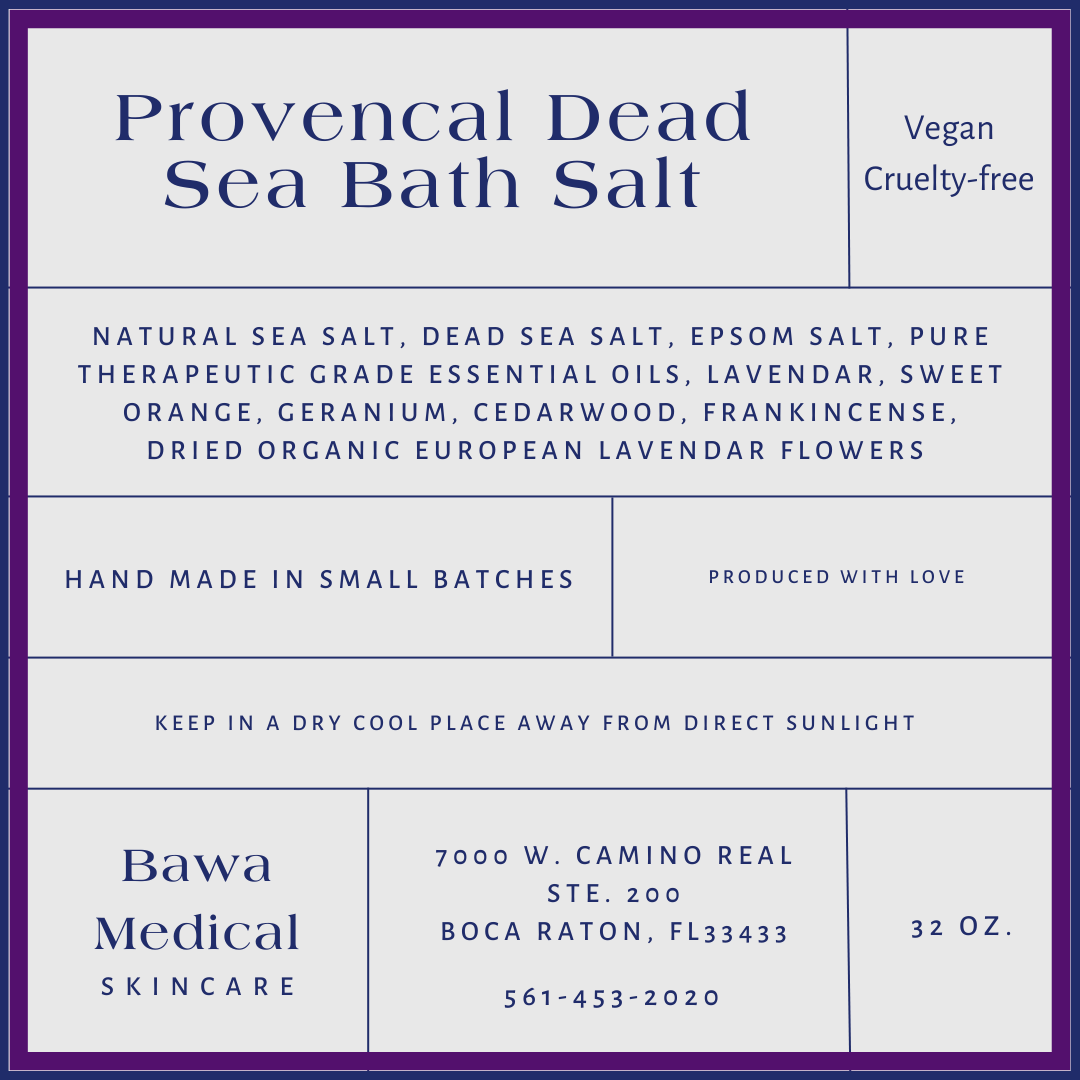 Provencal Dead Sea Bath Salt