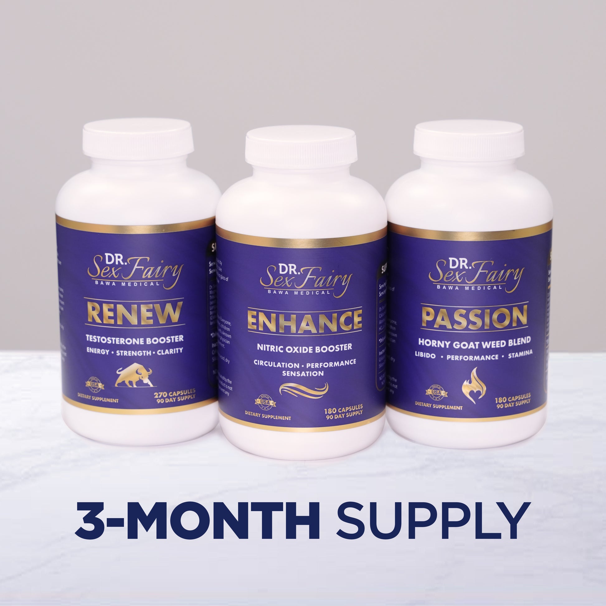 The Transformation Package (Enhance, Renew & Passion - 90-day supply)