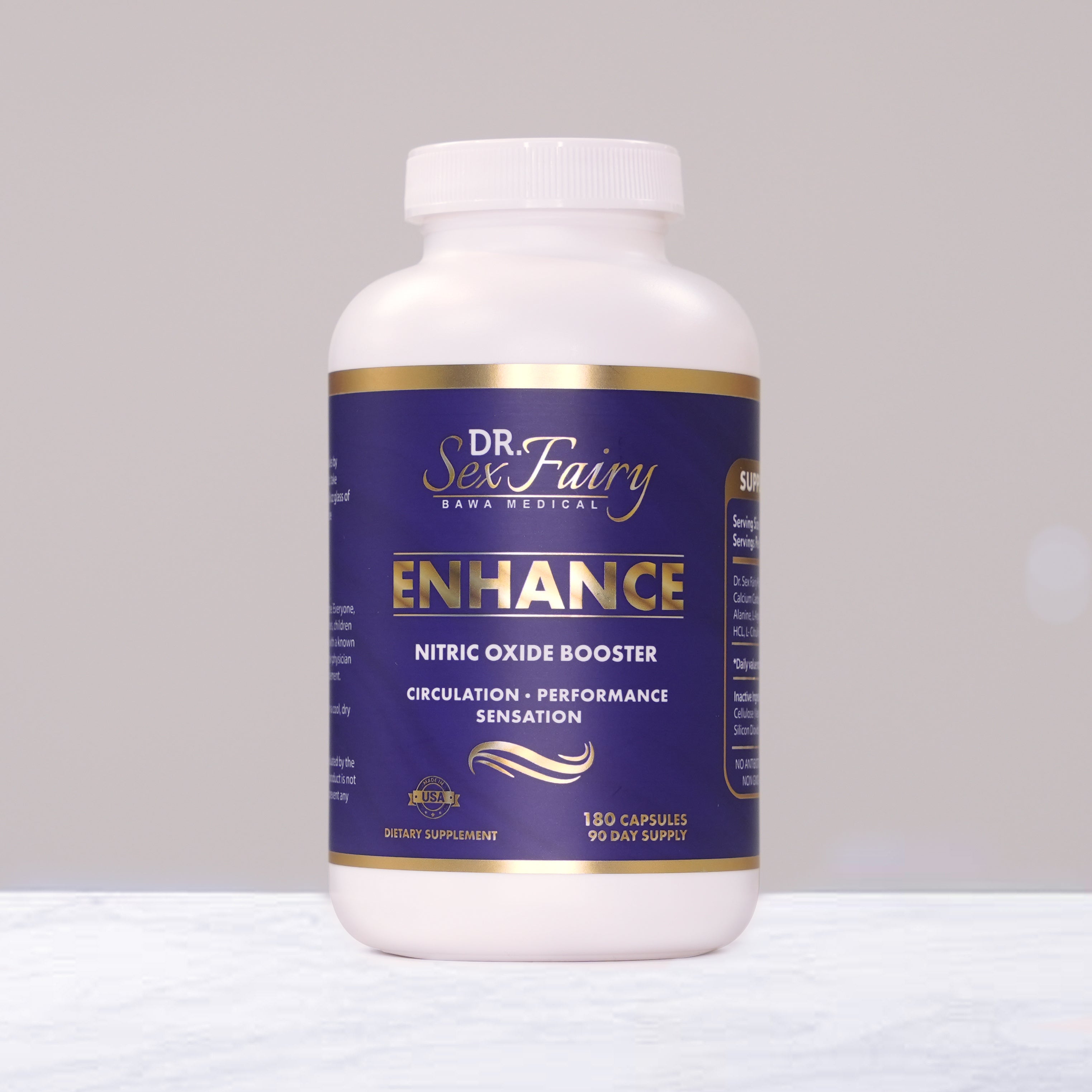 Enhance (Nitric Oxide Booster, 90 day supply)