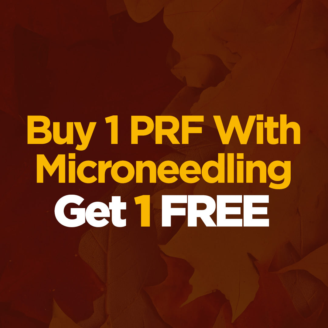 Buy 1 PRF With Microneedling (Face + Neck), Get 1 FREE ($1800 Value)