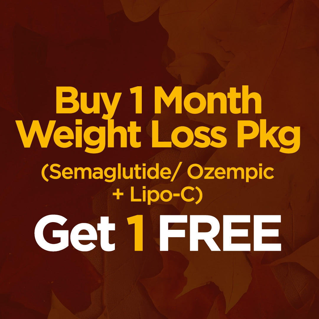 Buy 1 Month Weight Loss Pkg, Get 1 FREE ($500 Value)