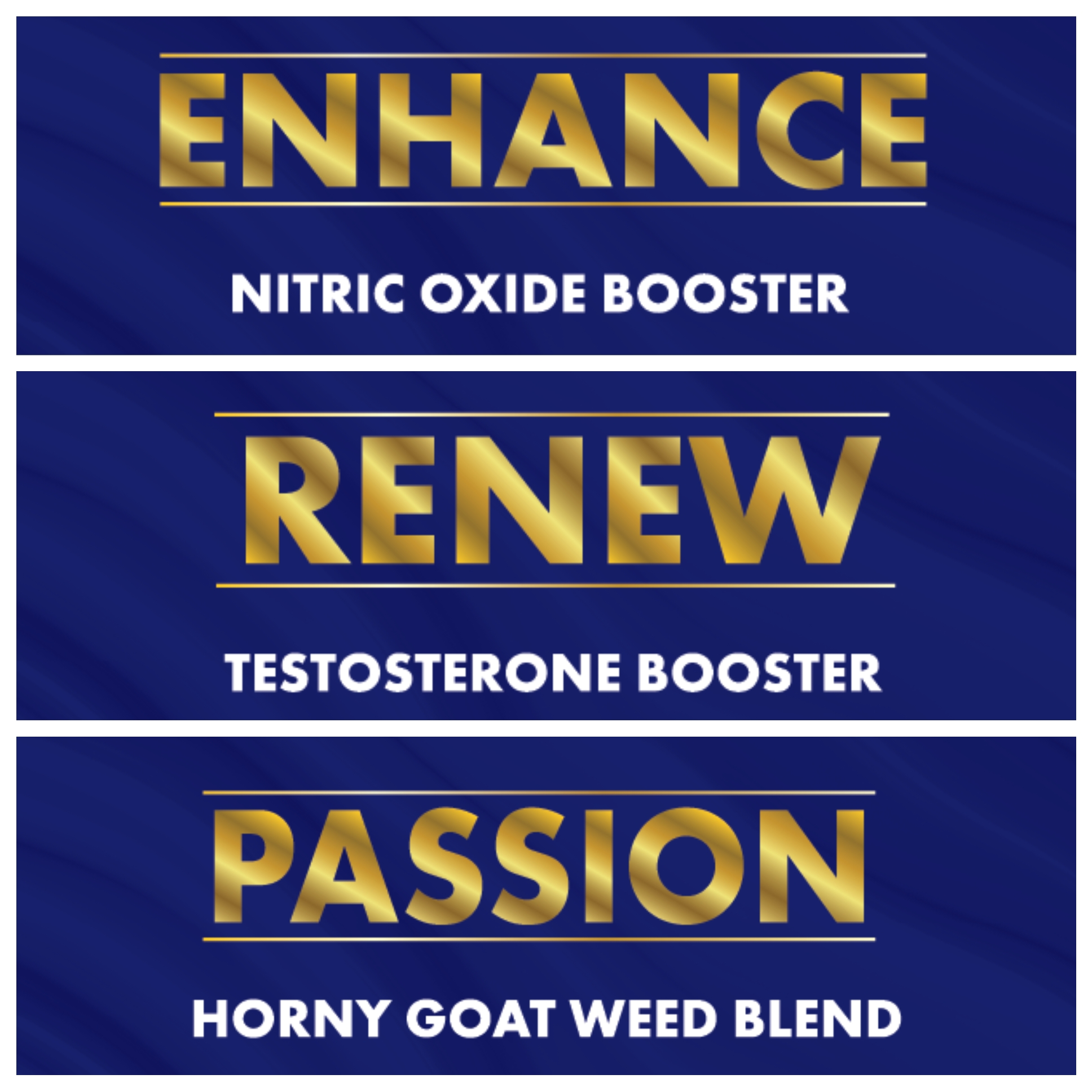 The Biggest Transformation Package (Enhance, Renew & Passion - 1 year supply)